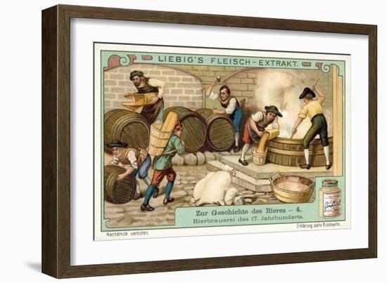 Brewery of the 17th Century-null-Framed Giclee Print