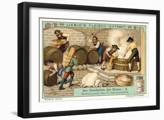 Brewery of the 17th Century-null-Framed Giclee Print