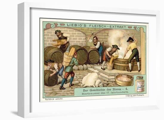 Brewery of the 17th Century-null-Framed Giclee Print