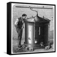 Brewery Vat, 19th Century-CCI Archives-Framed Stretched Canvas