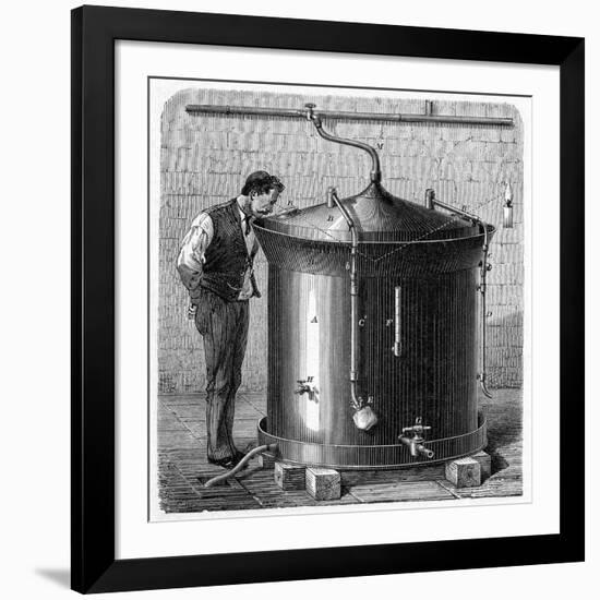 Brewery Vat, 19th Century-CCI Archives-Framed Photographic Print
