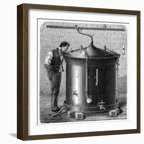 Brewery Vat, 19th Century-CCI Archives-Framed Photographic Print