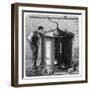 Brewery Vat, 19th Century-CCI Archives-Framed Photographic Print