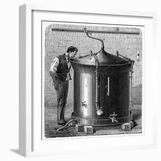 Brewery Vat, 19th Century-CCI Archives-Framed Photographic Print