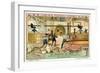 Brewhouse of a London Brewery, 18th Century-null-Framed Premium Giclee Print