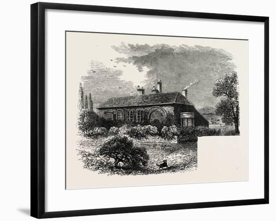 Brewster's House at Scrooby, Notts., 1870s-null-Framed Giclee Print