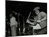 Brian Abrahams (Drums) and Guy Barker (Trumpet) on Stage at the Stables, Wavendon, Buckinghamshire-Denis Williams-Mounted Photographic Print