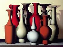 Composition of Vessels, Varying Tones-Brian Irving-Framed Giclee Print