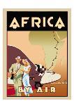 Africa by Air-Brian James-Giclee Print