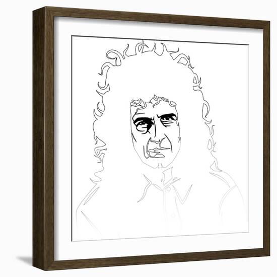 Brian May-Logan Huxley-Framed Art Print