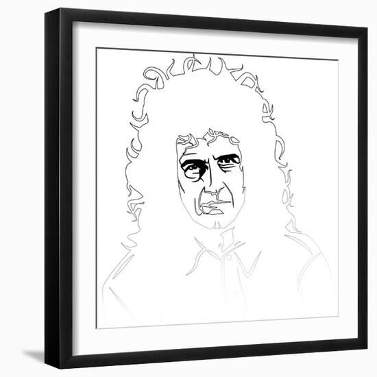 Brian May-Logan Huxley-Framed Art Print