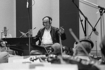 Henry Mancini, Cts Studios, Wembley, London, 1990