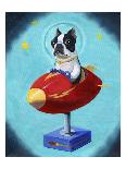 Rocket Blue-Brian Rubenacker-Framed Stretched Canvas