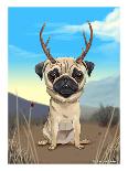 Boston and Frenchie-Brian Rubenacker-Art Print