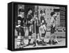 Brian Sullivan Playing Hockey in the Park-Bill Ray-Framed Stretched Canvas