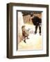 Bribery-Lawson Wood-Framed Art Print