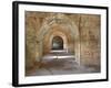 Brick Arches and Gun Placements in a Civil War Era Fort Pickens in the Gulf Islands National Seasho-Colin D Young-Framed Photographic Print