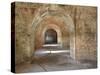 Brick Arches and Gun Placements in a Civil War Era Fort Pickens in the Gulf Islands National Seasho-Colin D Young-Stretched Canvas