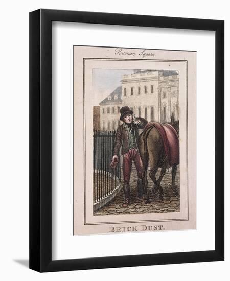 Brick Dust, Cries of London, 1804-William Marshall Craig-Framed Giclee Print