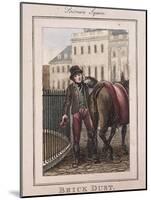 Brick Dust, Cries of London, 1804-William Marshall Craig-Mounted Giclee Print