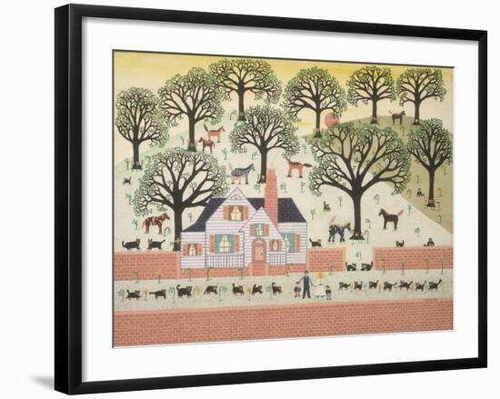 Brick Farm-David Sheskin-Framed Giclee Print