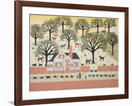 Brick Farm-David Sheskin-Framed Giclee Print