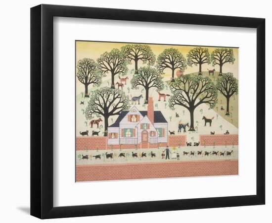 Brick Farm-David Sheskin-Framed Premium Giclee Print