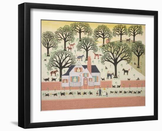 Brick Farm-David Sheskin-Framed Giclee Print