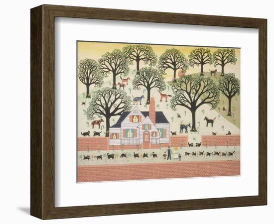 Brick Farm-David Sheskin-Framed Giclee Print