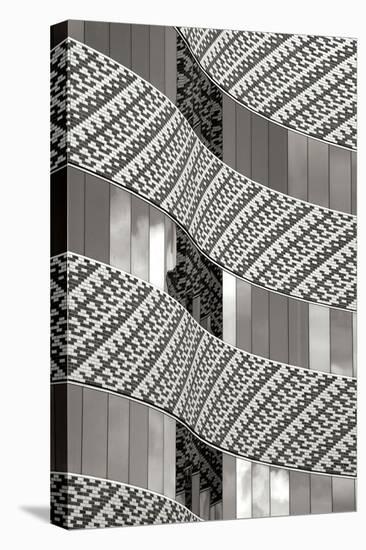 Brick & Glass I BW-Douglas Taylor-Stretched Canvas