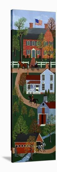 Brick House Road-Susan Henke Fine Art-Stretched Canvas