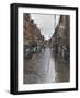 Brick Lane, Rain, 2010-Peter Brown-Framed Giclee Print