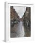 Brick Lane, Rain, 2010-Peter Brown-Framed Giclee Print