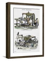 Brick Machines, 19th Century-null-Framed Giclee Print