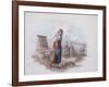 Brick Maker, 1808-William Henry Pyne-Framed Giclee Print