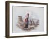 Brick Maker, 1808-William Henry Pyne-Framed Giclee Print