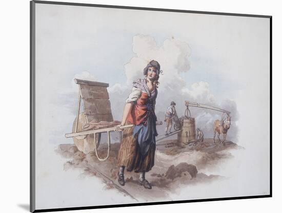 Brick Maker, 1808-William Henry Pyne-Mounted Giclee Print