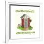 Brick Outhouse-Debbie McMaster-Framed Giclee Print