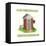 Brick Outhouse-Debbie McMaster-Framed Stretched Canvas