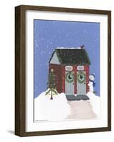 Brick Outhouse-Debbie McMaster-Framed Giclee Print