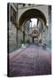 Brick Pathway to Monastero S. Croce Catholic Church-Terry Eggers-Stretched Canvas