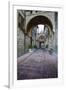 Brick Pathway to Monastero S. Croce Catholic Church-Terry Eggers-Framed Photographic Print