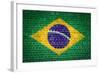 Brick Wall Brazil-Tonygers-Framed Photographic Print