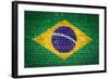 Brick Wall Brazil-Tonygers-Framed Photographic Print