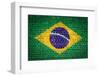 Brick Wall Brazil-Tonygers-Framed Photographic Print