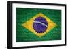 Brick Wall Brazil-Tonygers-Framed Photographic Print