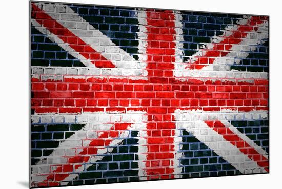 Brick Wall Britain-Tonygers-Mounted Art Print