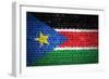 Brick Wall South Sudan-Tonygers-Framed Art Print