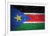 Brick Wall South Sudan-Tonygers-Framed Art Print