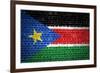 Brick Wall South Sudan-Tonygers-Framed Art Print